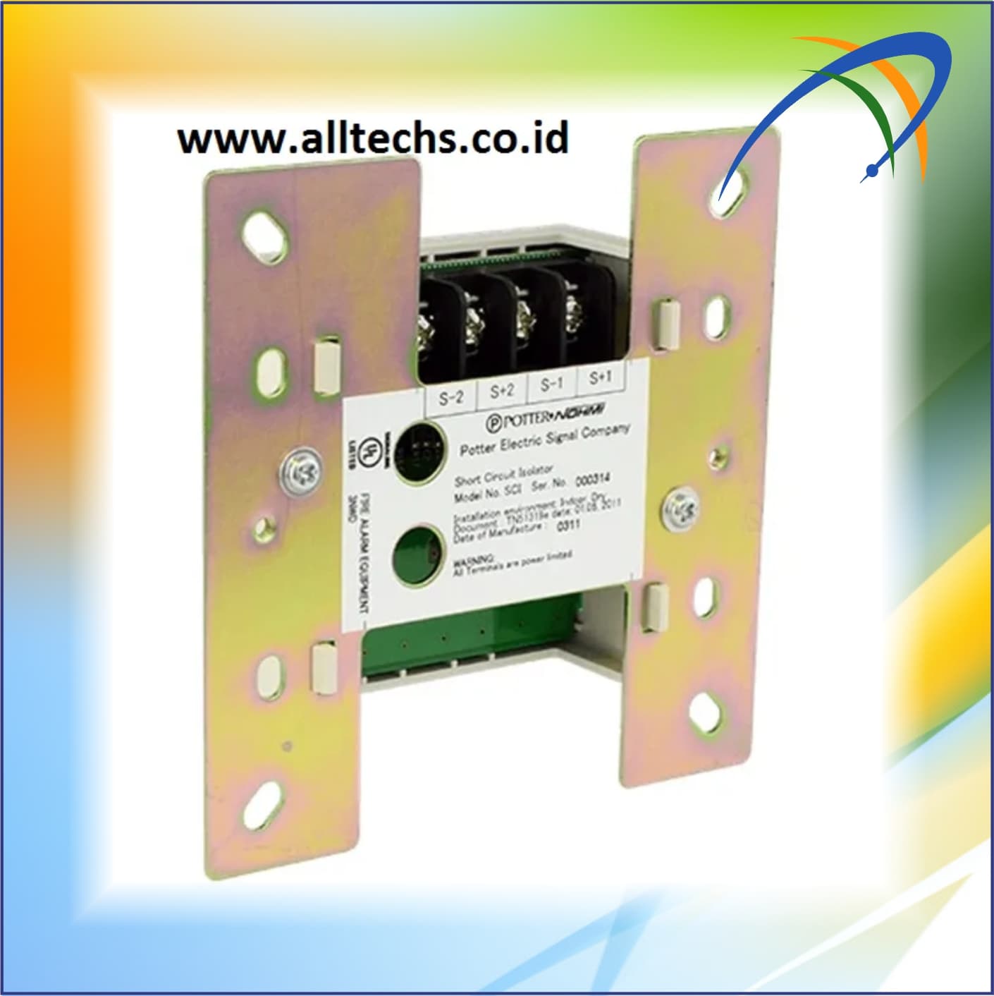 Nohmi Fire Alarm System Short Circuit Isolator FQIU004-SCI